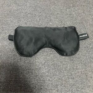 Asutra Black Silk Weighted Sleep Mask
